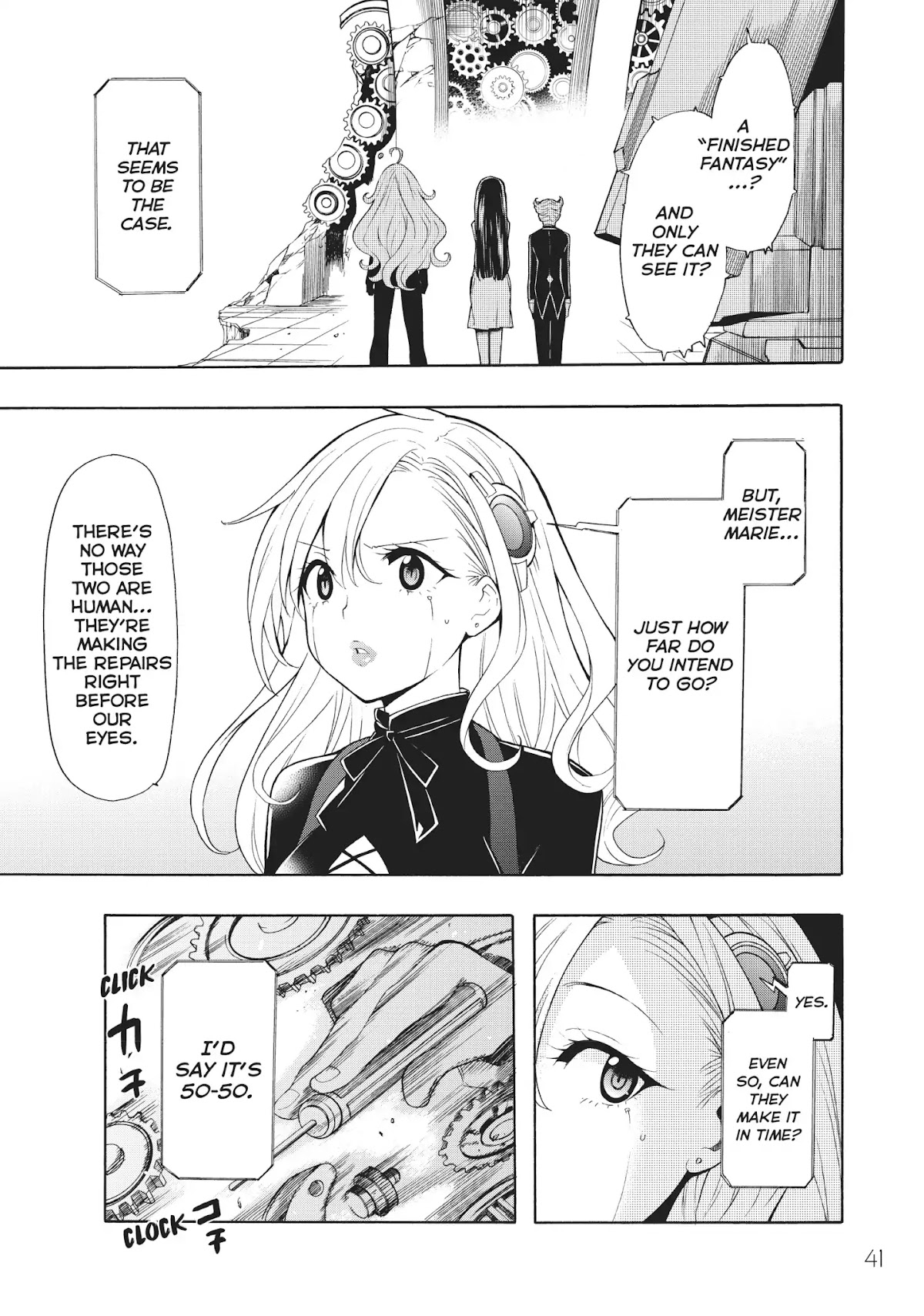 Clockwork Planet Chapter 36 page 39 - Chapter 36: Vol.8 Clock 36: Finished Fantasy