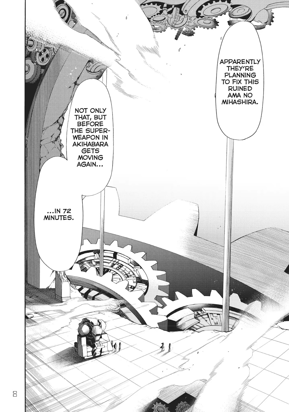 Clockwork Planet Chapter 36 page 8 - Chapter 36: Vol.8 Clock 36: Finished Fantasy