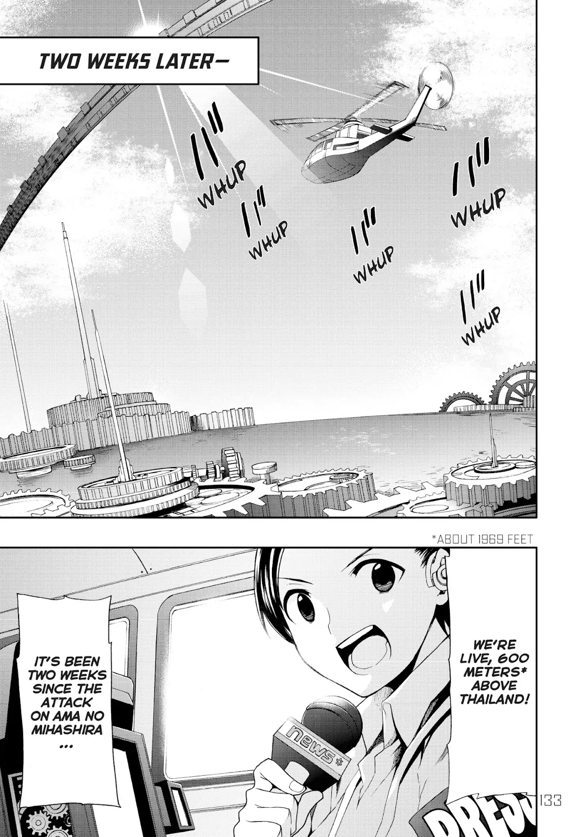 Clockwork Planet Chapter 39 page 1 - Chapter 39: Vol.8 Clock 39: Morning in Shangri-La