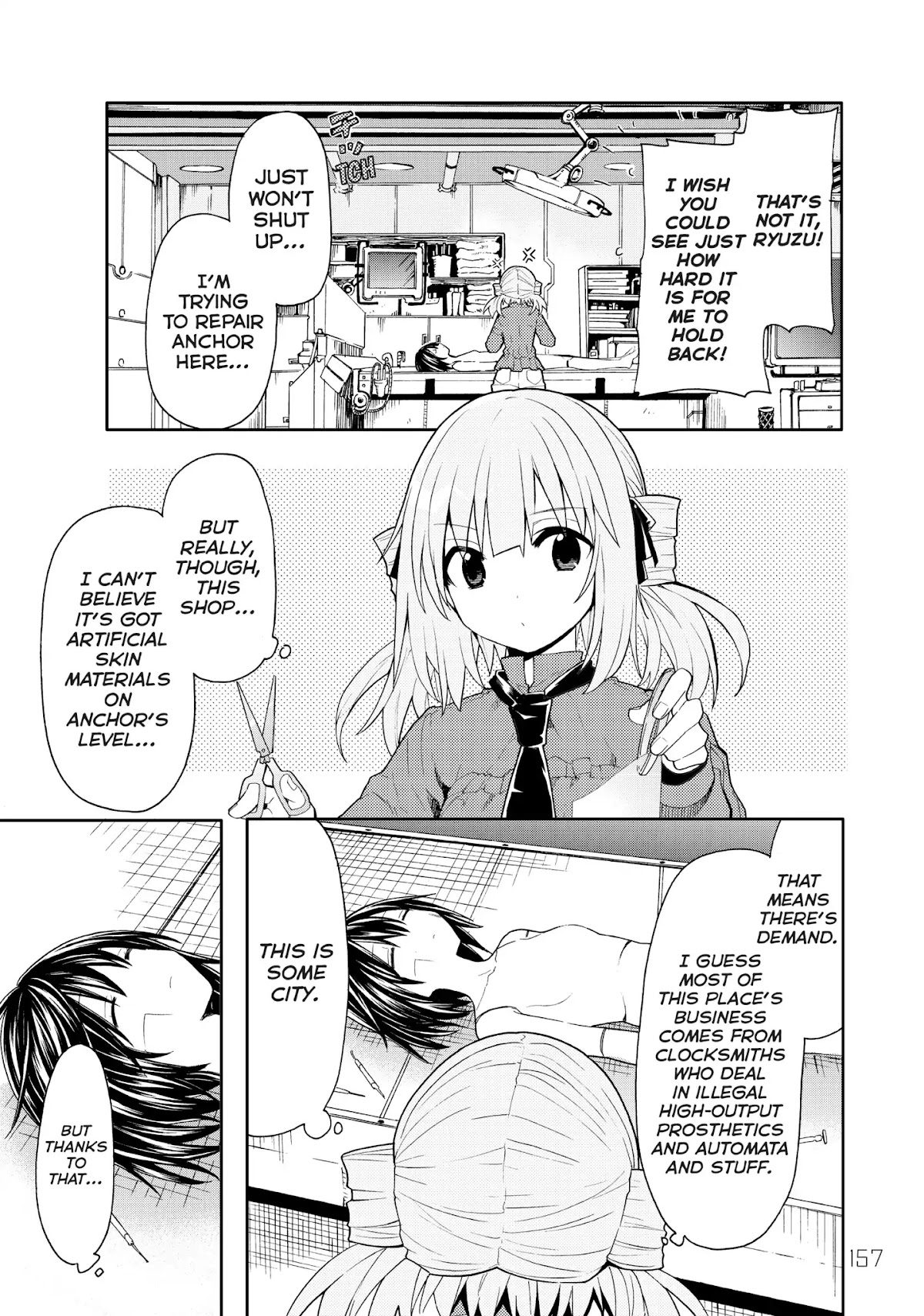 Clockwork Planet Chapter 39 page 23 - Chapter 39: Vol.8 Clock 39: Morning in Shangri-La