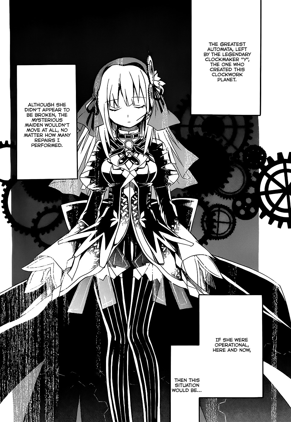 Clockwork Planet Chapter 4 page 14 - Chapter 4 : Vainney Halter