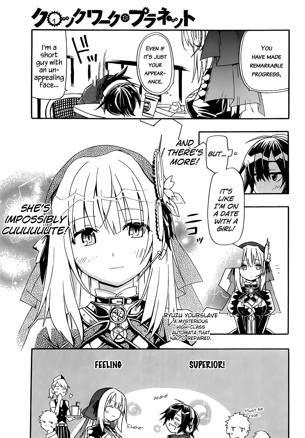 Clockwork Planet Chapter 4 page 4 - Chapter 4 : Vainney Halter