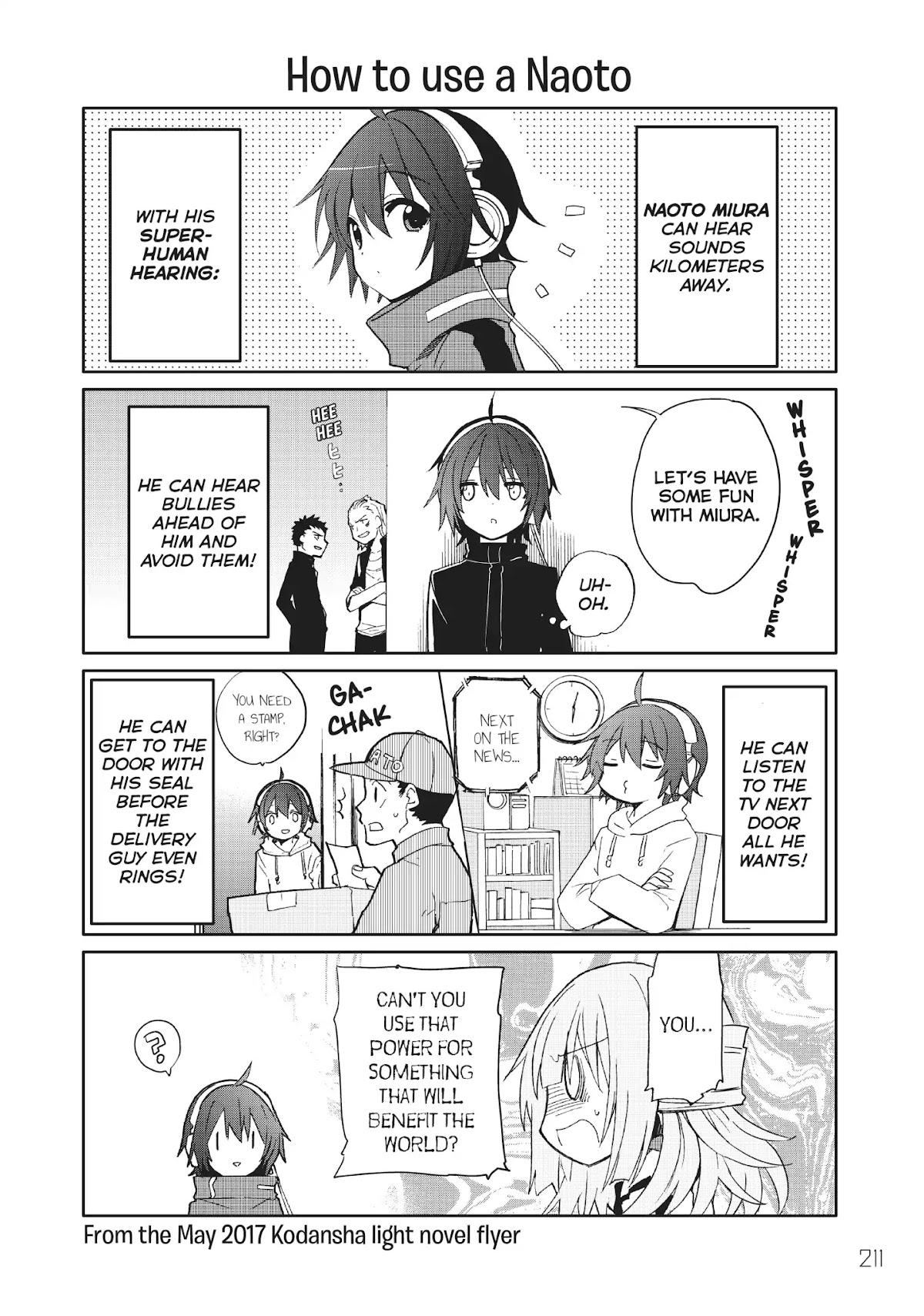 Clockwork Planet Chapter 45.5 page 3 - Vol.9 Clockwork Four-Panel Theater