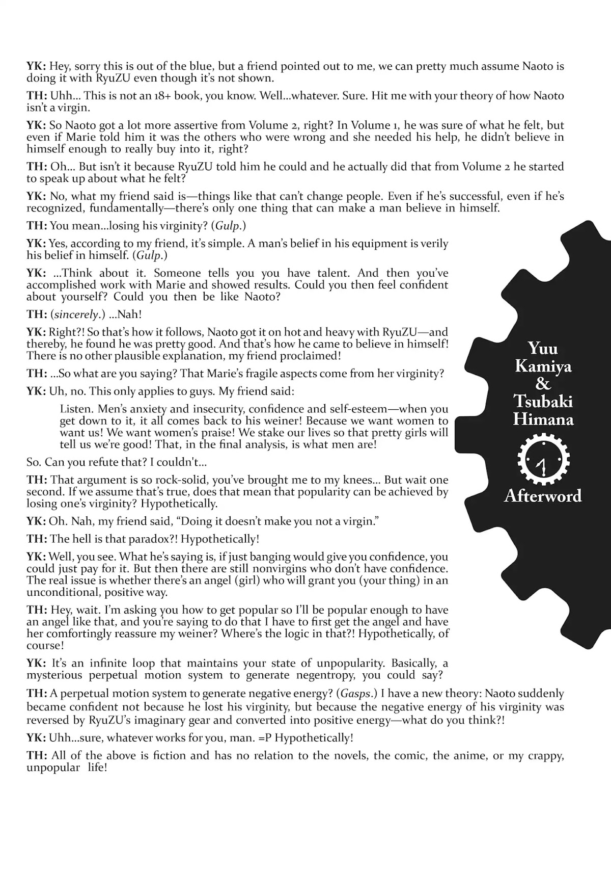 Clockwork Planet Chapter 45.6 page 1 - Vol.9 Afterword
