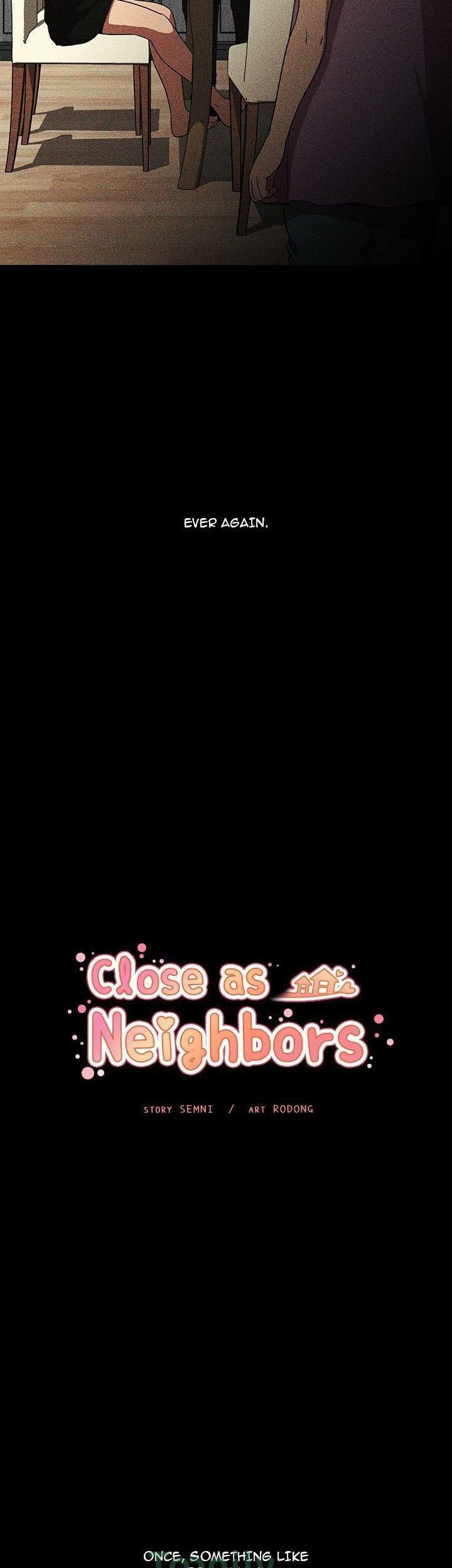 Close as Neighbors Chapter 46 page 5 - Chapter 46