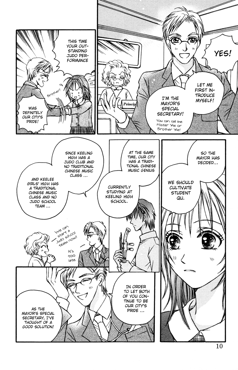 Close to My Sweetheart Chapter 1.2 page 15 - Chapter 1 v2 : Exchange Students
