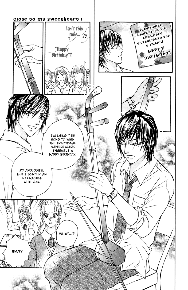 Close to My Sweetheart Chapter 2.2 page 21 - Chapter 2 v2 : A Little Rabbit Entering the Jungle?