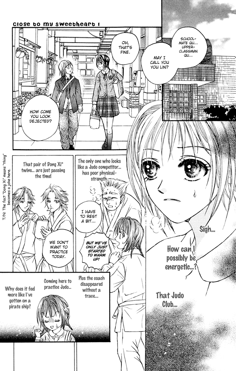 Close to My Sweetheart Chapter 2.2 page 23 - Chapter 2 v2 : A Little Rabbit Entering the Jungle?