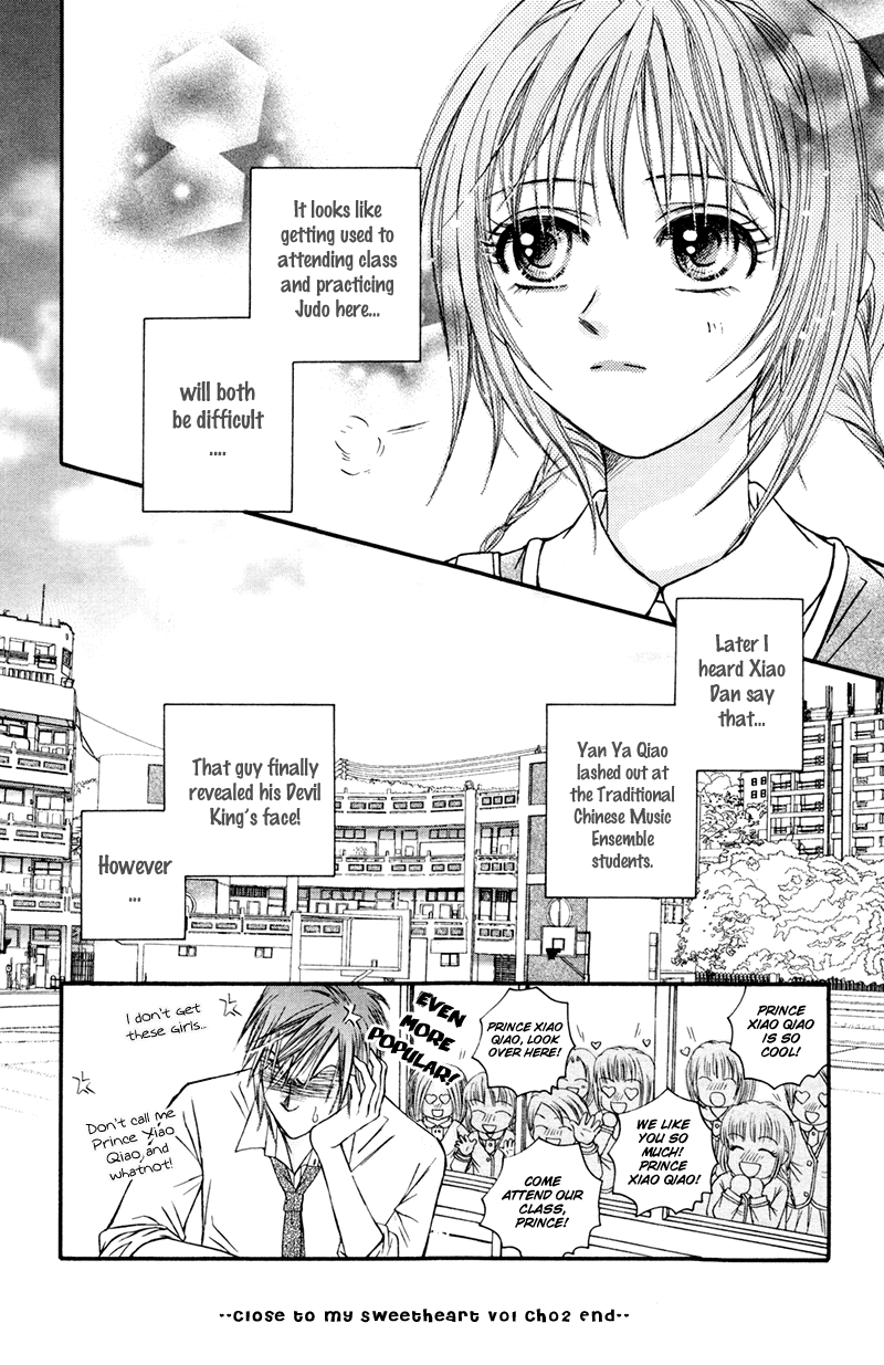 Close to My Sweetheart Chapter 2.2 page 36 - Chapter 2 v2 : A Little Rabbit Entering the Jungle?