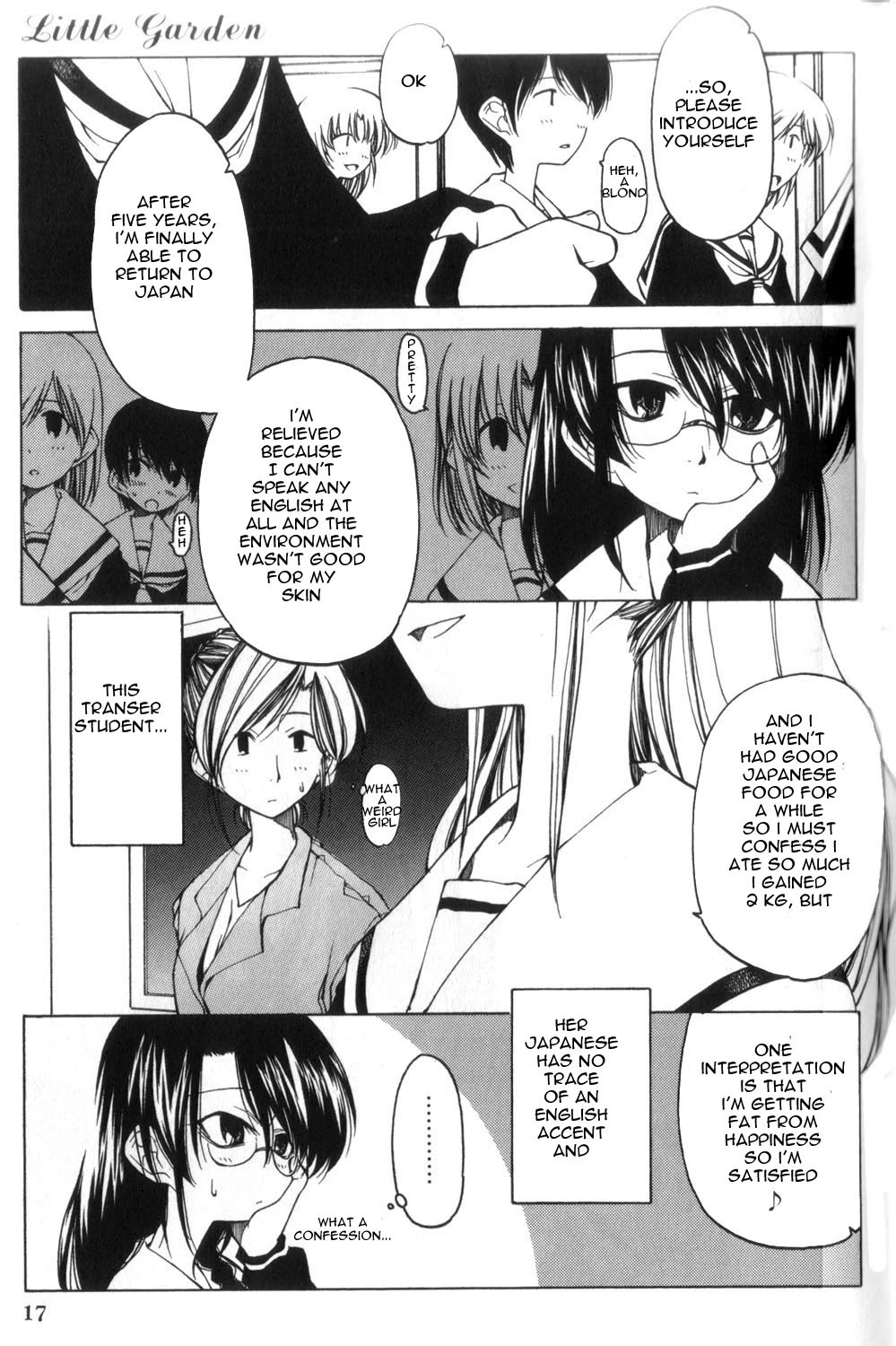 Closer, yet Further Apart than Anyone Chapter 1 page 1 - Chapter 1: Little Garden
