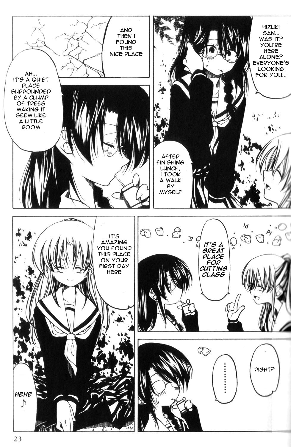Closer, yet Further Apart than Anyone Chapter 1 page 7 - Chapter 1: Little Garden