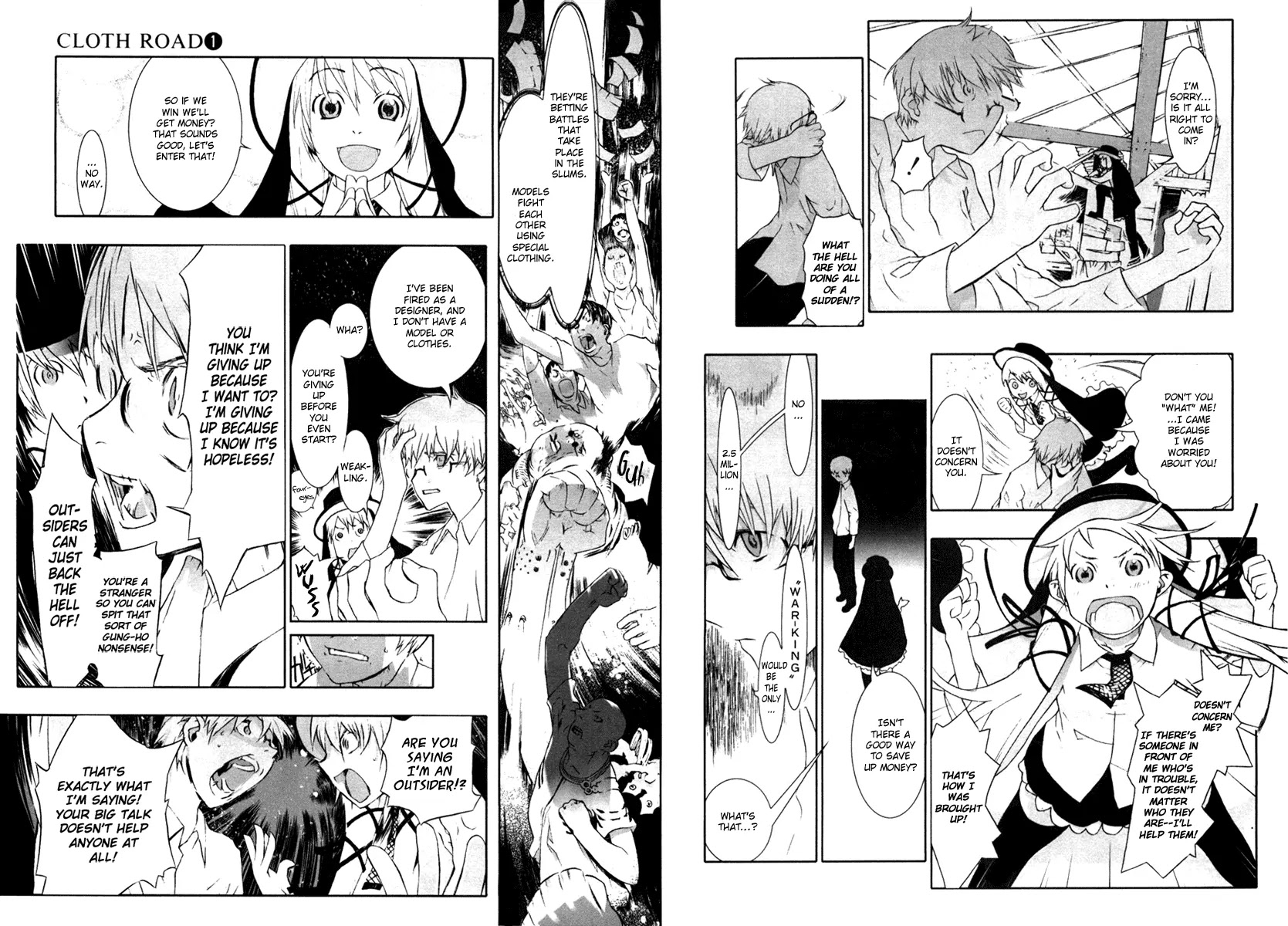 Cloth Road Chapter 2 page 9 - Chapter 2: Let's become HAPPY!