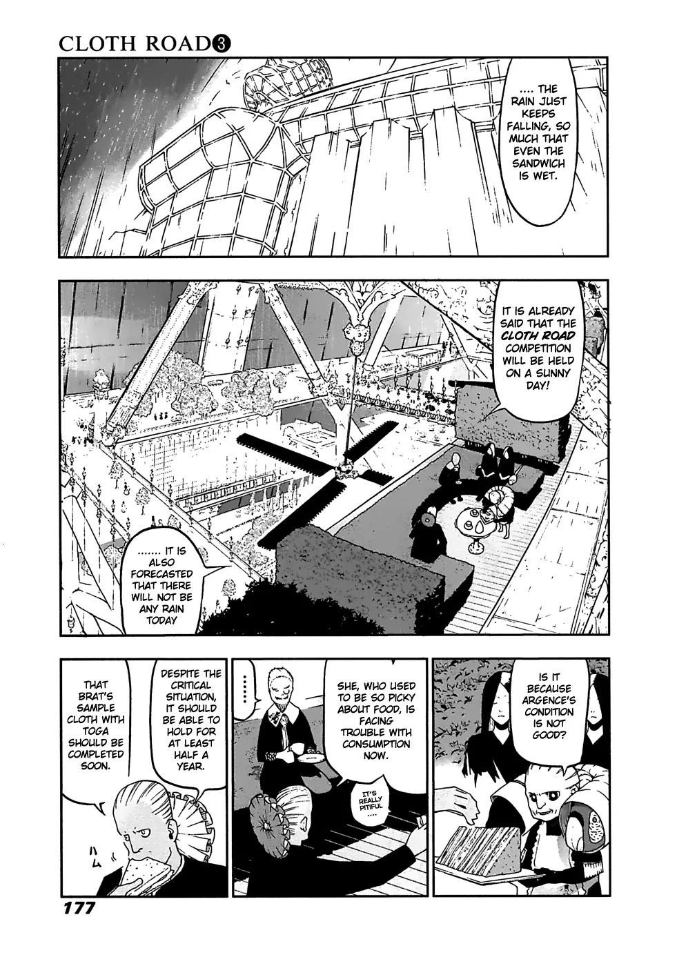 Cloth Road Chapter 23 page 3 - Chapter 23: Heavy Rain Forecast