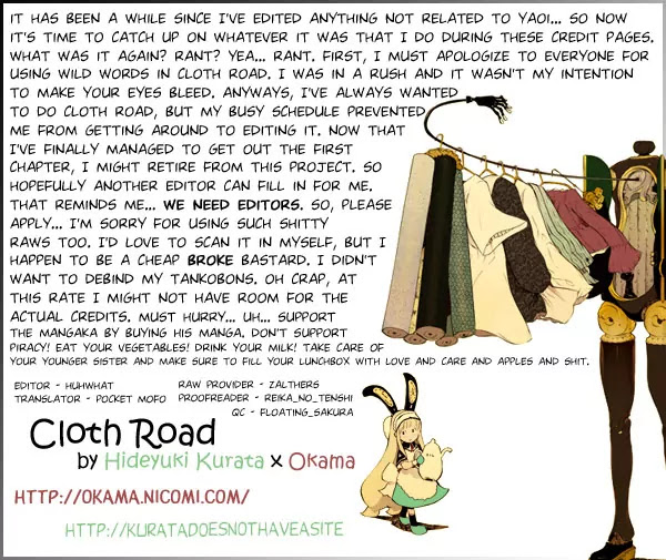 Cloth Road Chapter 3 page 21 - Chapter 3: The Trial Fight