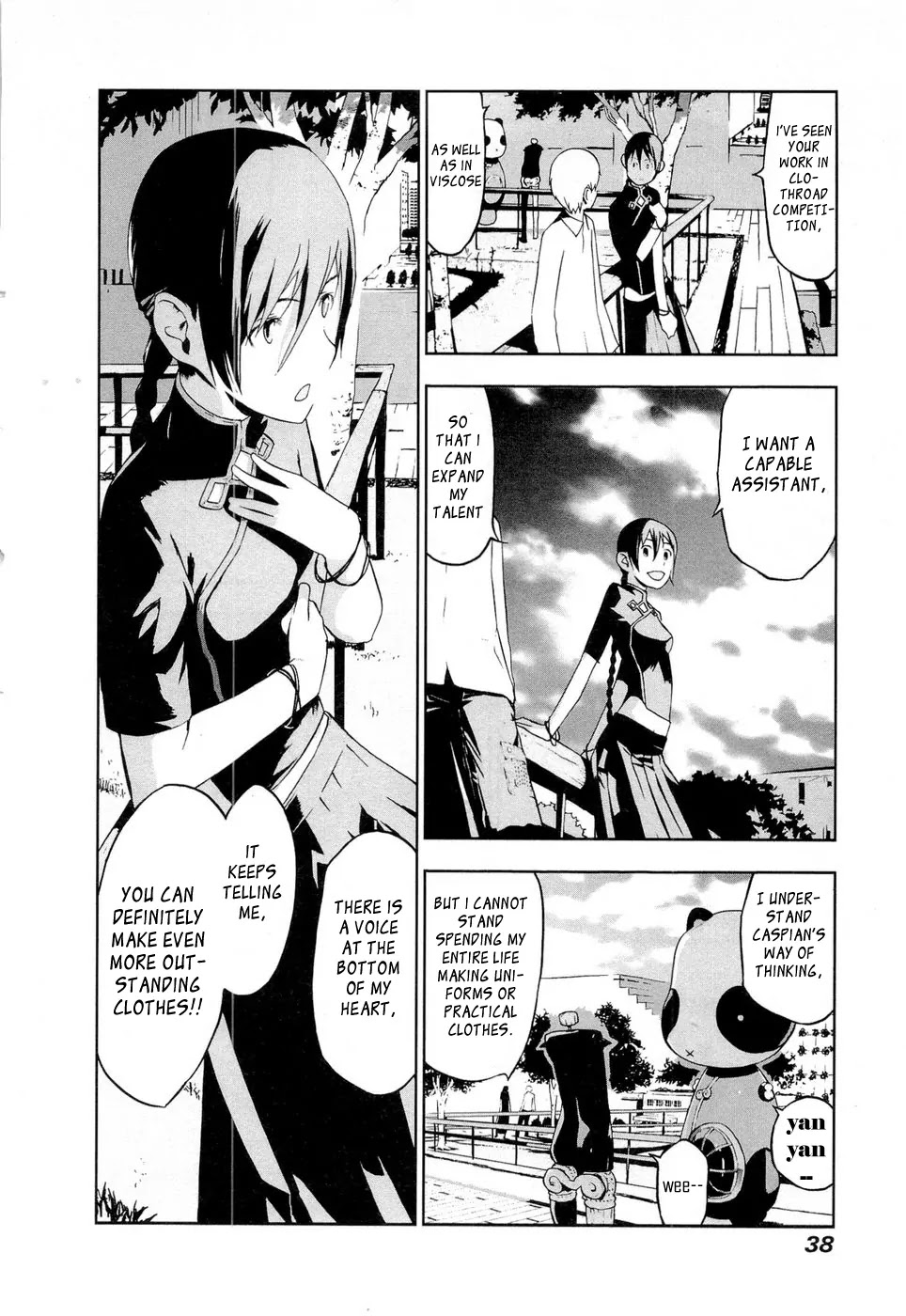 Cloth Road Chapter 34 page 8 - Chapter 34: New Genre