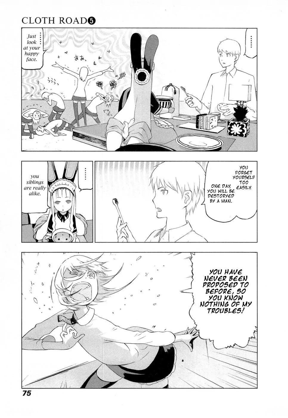 Cloth Road Chapter 36 page 3 - Chapter 36: Marriage of Impact!