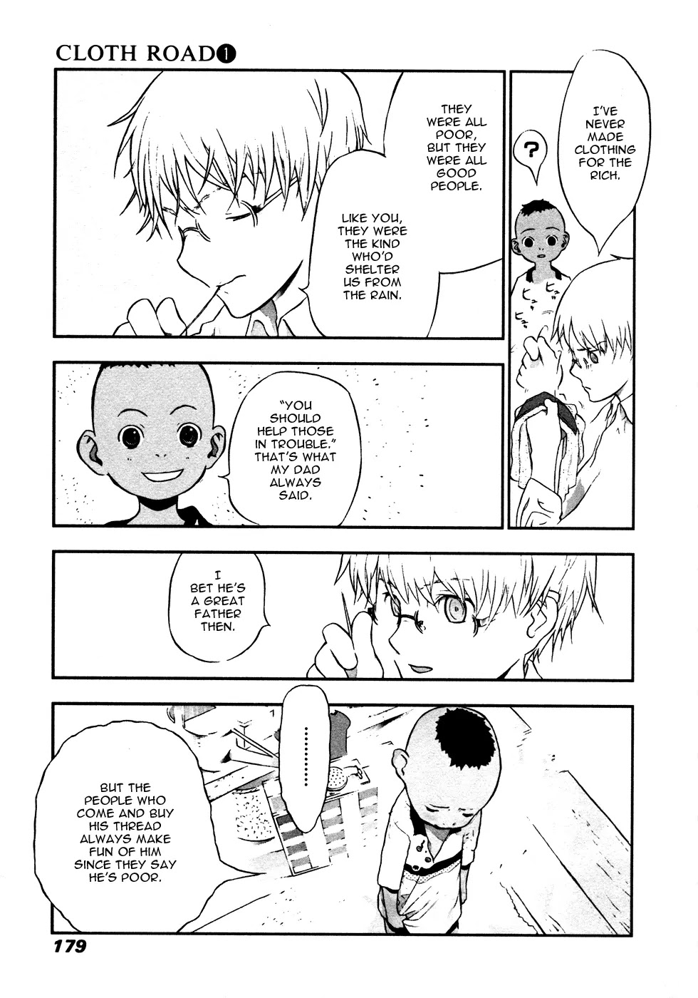 Cloth Road Chapter 7 page 14 - Chapter 7: Taking Shelter from Rain