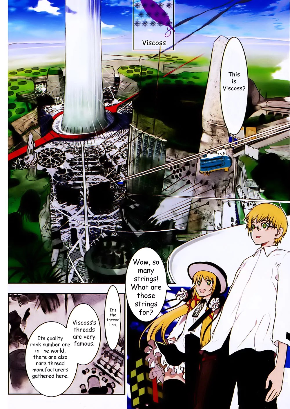 Cloth Road Chapter 8 page 4 - Chapter 8: Ultra Super Great Sisters!