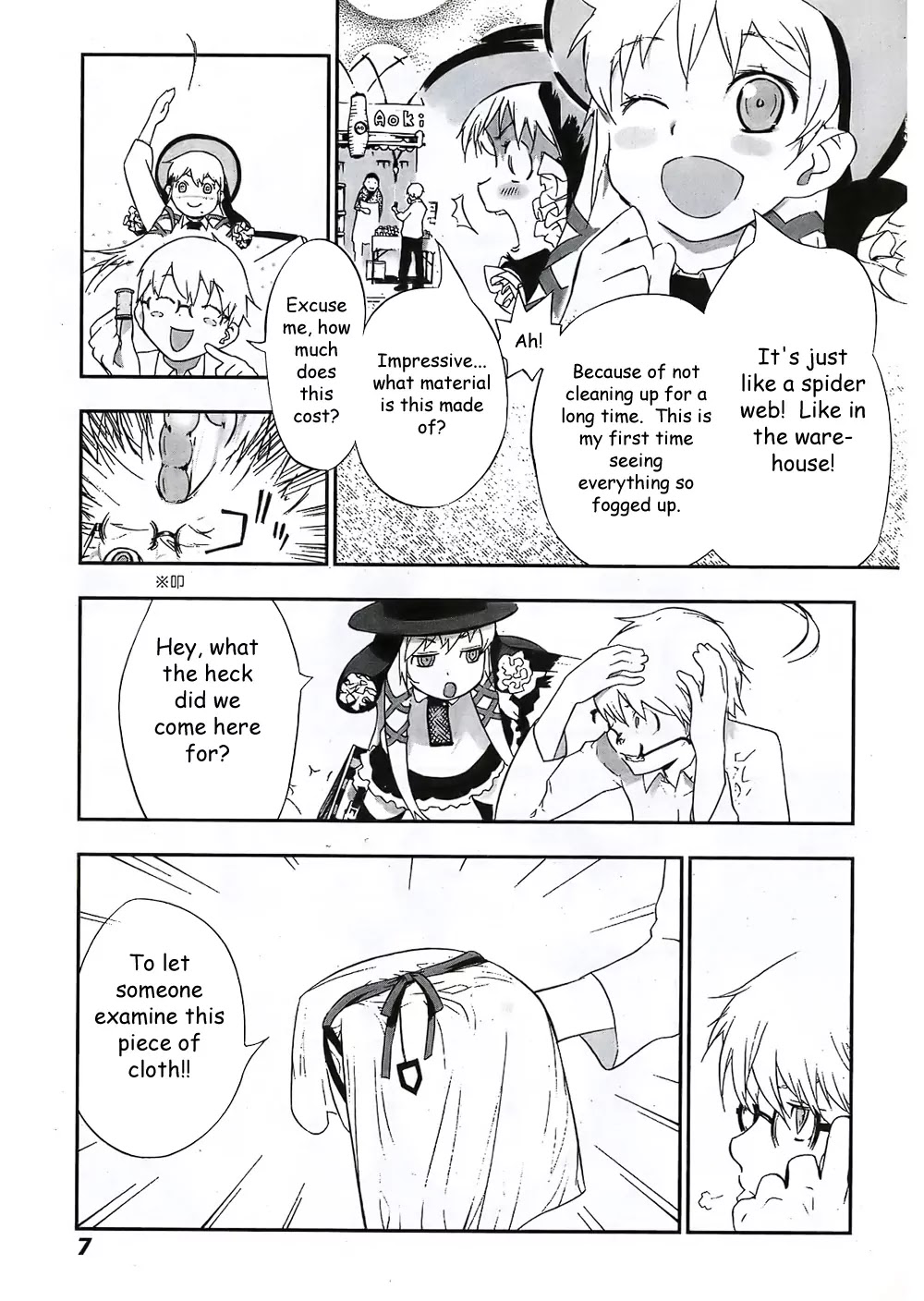Cloth Road Chapter 8 page 7 - Chapter 8: Ultra Super Great Sisters!