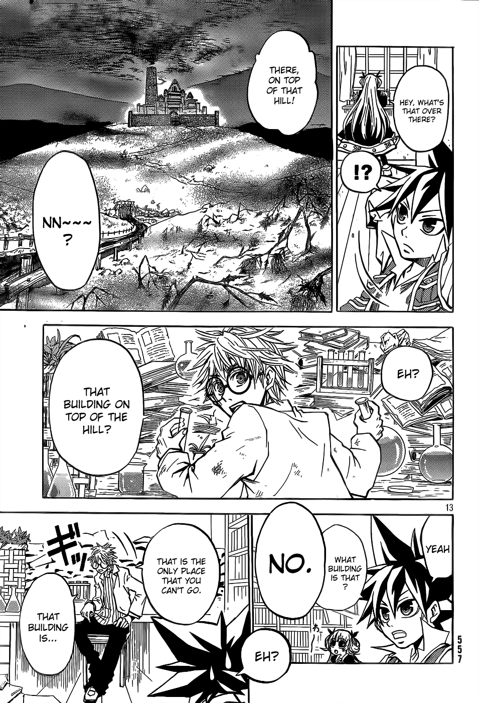 Cloth Weaver Chapter 1.2 page 13 - Chapter 1 v2 : 1st stitch - A Lost Sheep