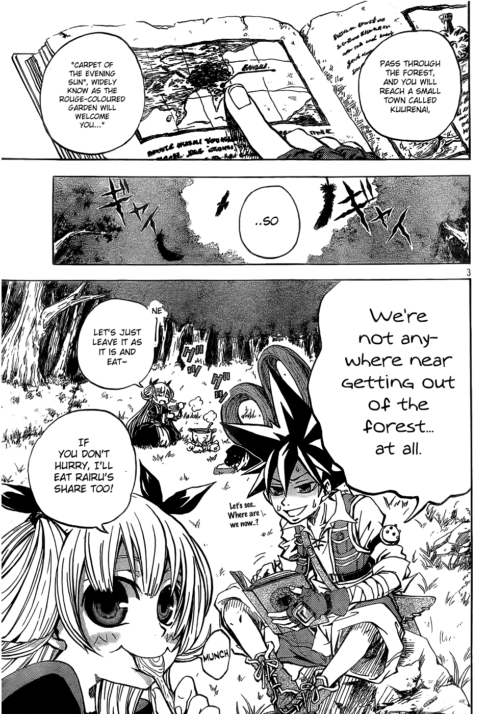 Cloth Weaver Chapter 1.2 page 3 - Chapter 1 v2 : 1st stitch - A Lost Sheep