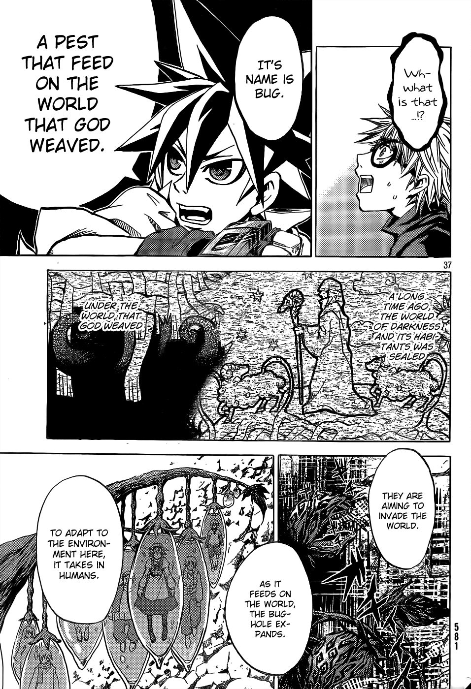 Cloth Weaver Chapter 1.2 page 36 - Chapter 1 v2 : 1st stitch - A Lost Sheep