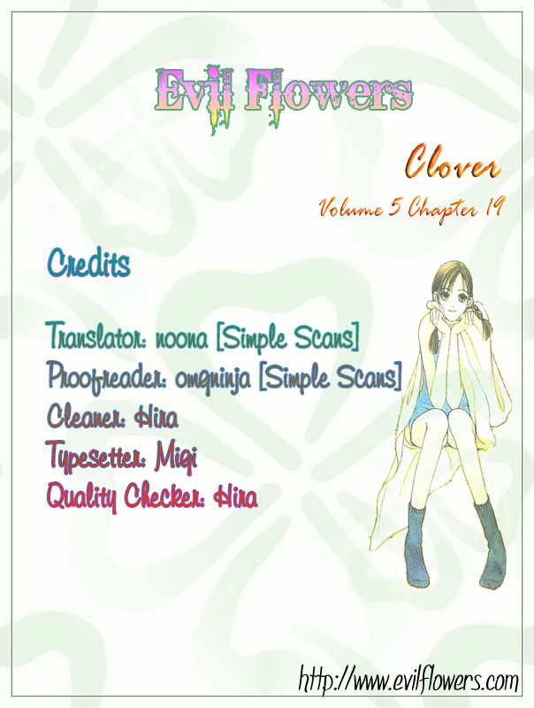 Clover (CHIYA Toriko) Chapter 19 page 1 - Chapter 19