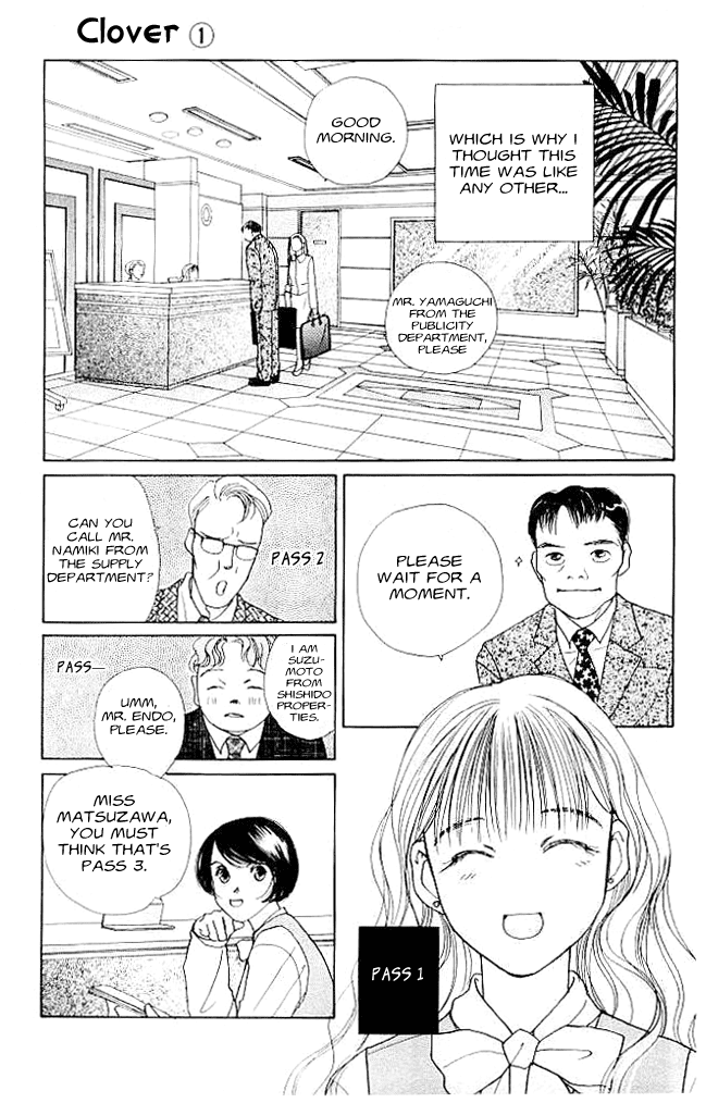 Clover (CHIYA Toriko) Chapter 2 page 8 - Chapter 2: Love Speed