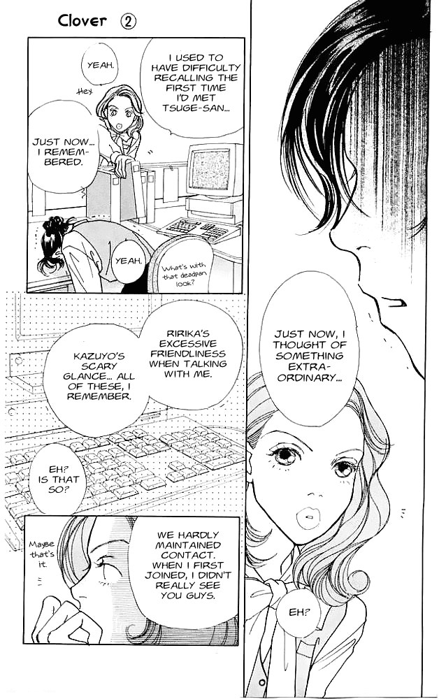 Clover (CHIYA Toriko) Chapter 4.5 page 15 - Chapter 4.5: New Face [Side Story]