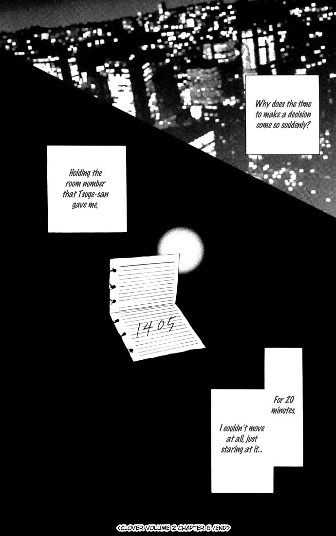 Clover (CHIYA Toriko) Chapter 5 page 40 - Chapter 5