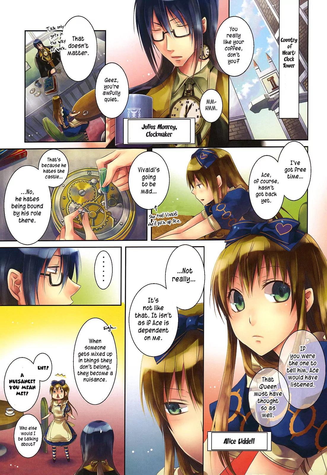 Clover no Kuni no Alice - Heart no Kishi Chapter 1 page 5 - Chapter 1