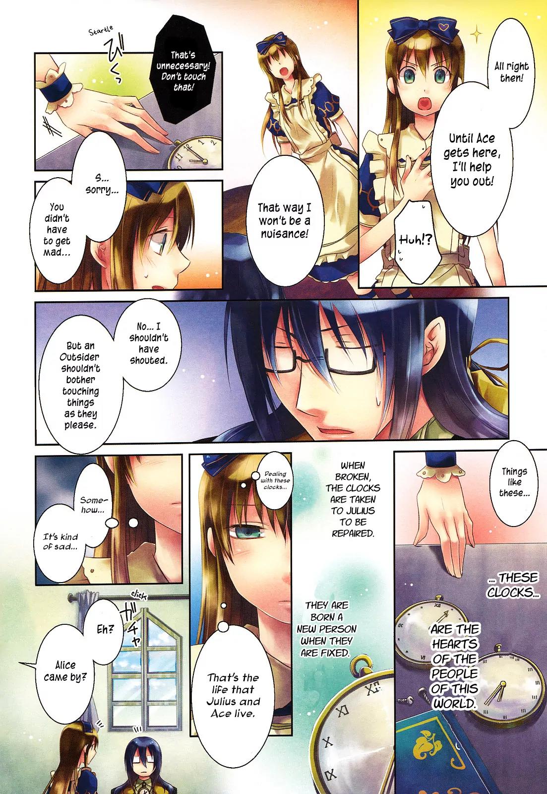 Clover no Kuni no Alice - Heart no Kishi Chapter 1 page 6 - Chapter 1