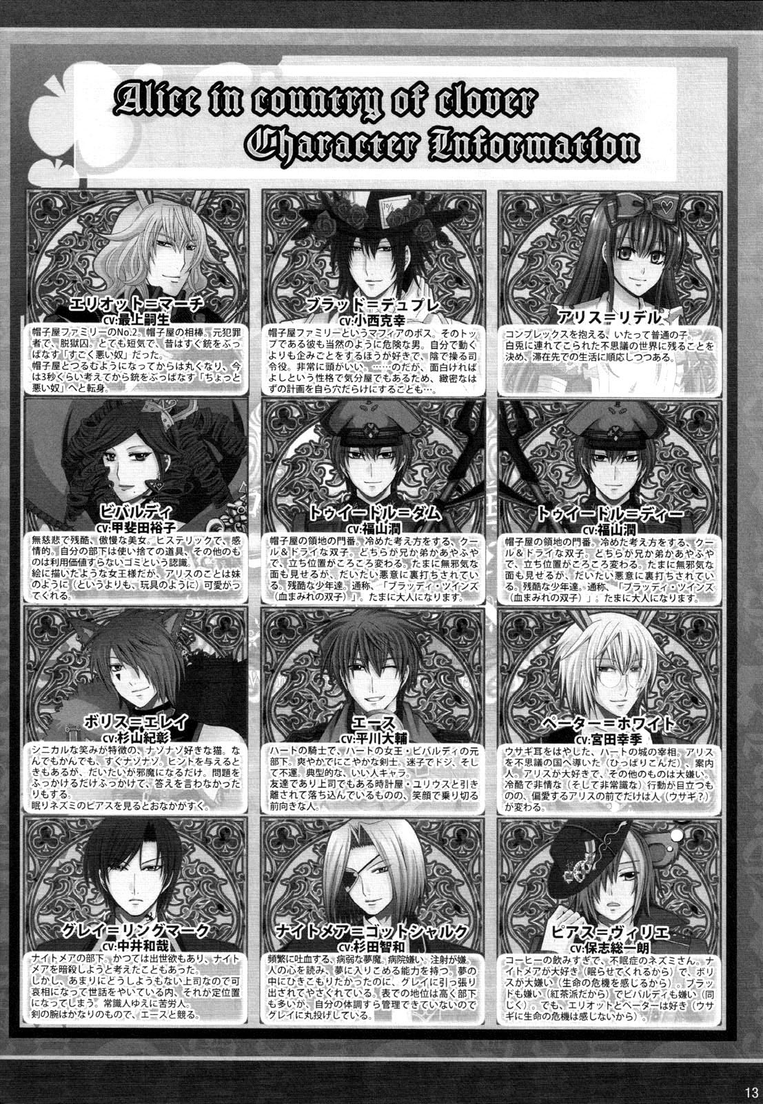 Clover no Kuni no Alice - Kuroi Tokage to Nigai Aji Chapter 1 page 12 - Chapter 1