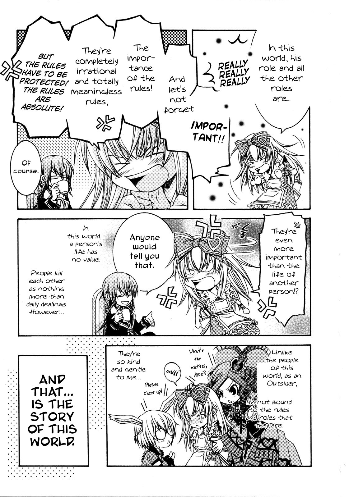 Clover no Kuni no Alice - Kuroi Tokage to Nigai Aji Chapter 1 page 14 - Chapter 1