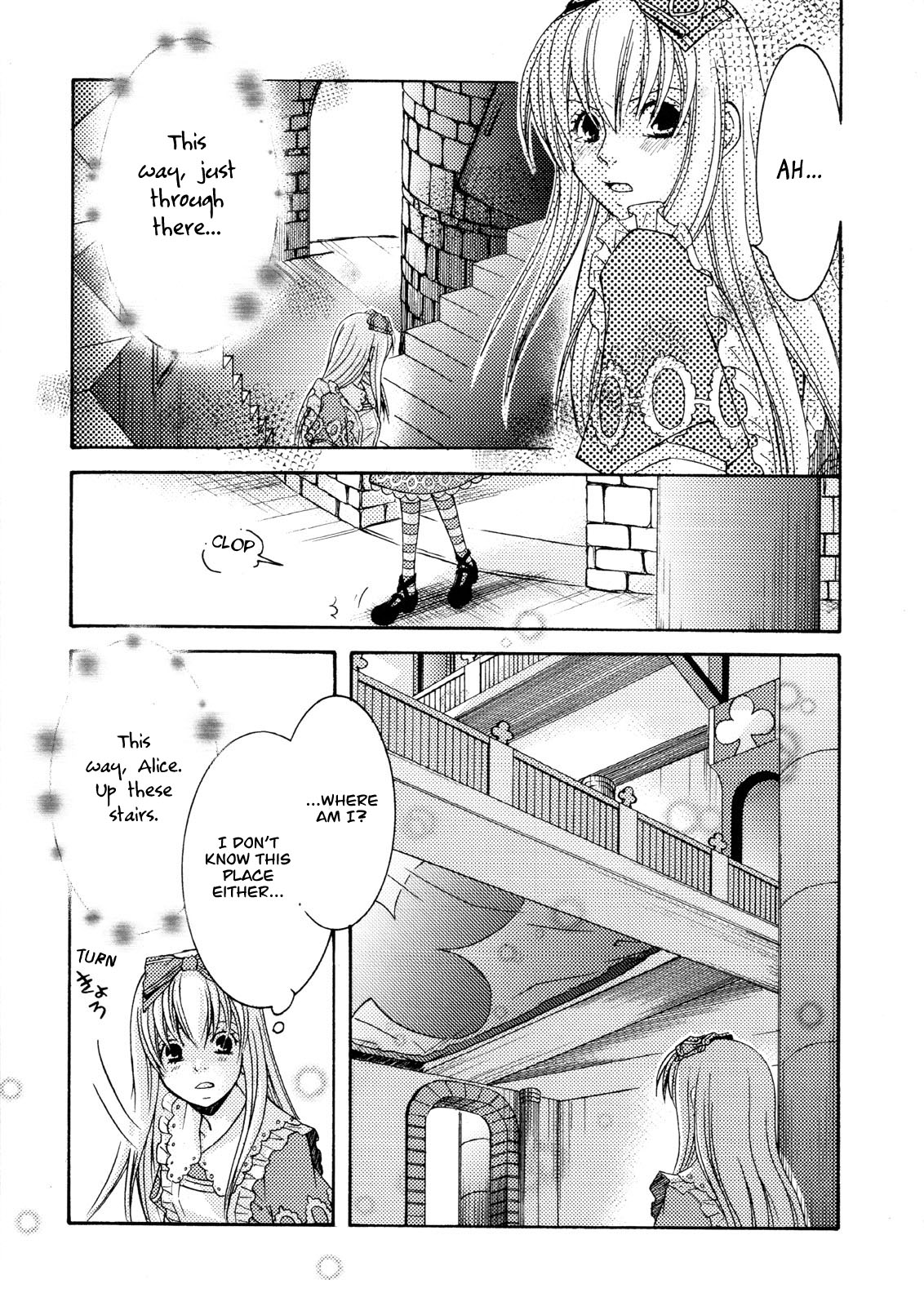 Clover no Kuni no Alice - Kuroi Tokage to Nigai Aji Chapter 1 page 36 - Chapter 1