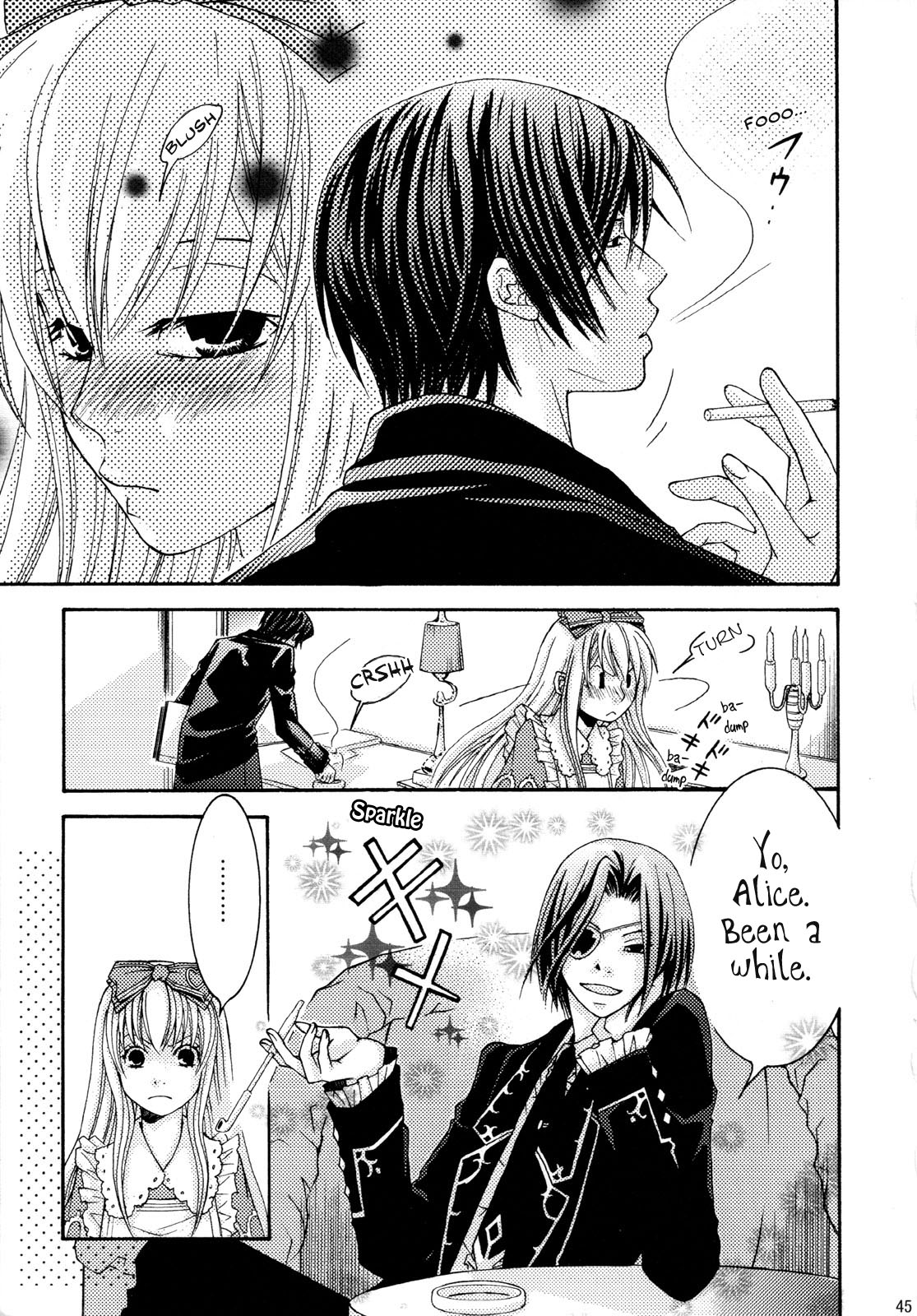 Clover no Kuni no Alice - Kuroi Tokage to Nigai Aji Chapter 1 page 44 - Chapter 1