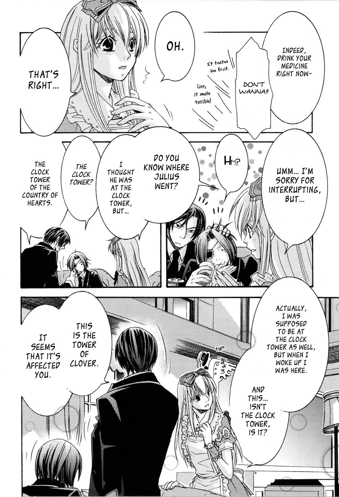 Clover no Kuni no Alice - Kuroi Tokage to Nigai Aji Chapter 1 page 51 - Chapter 1