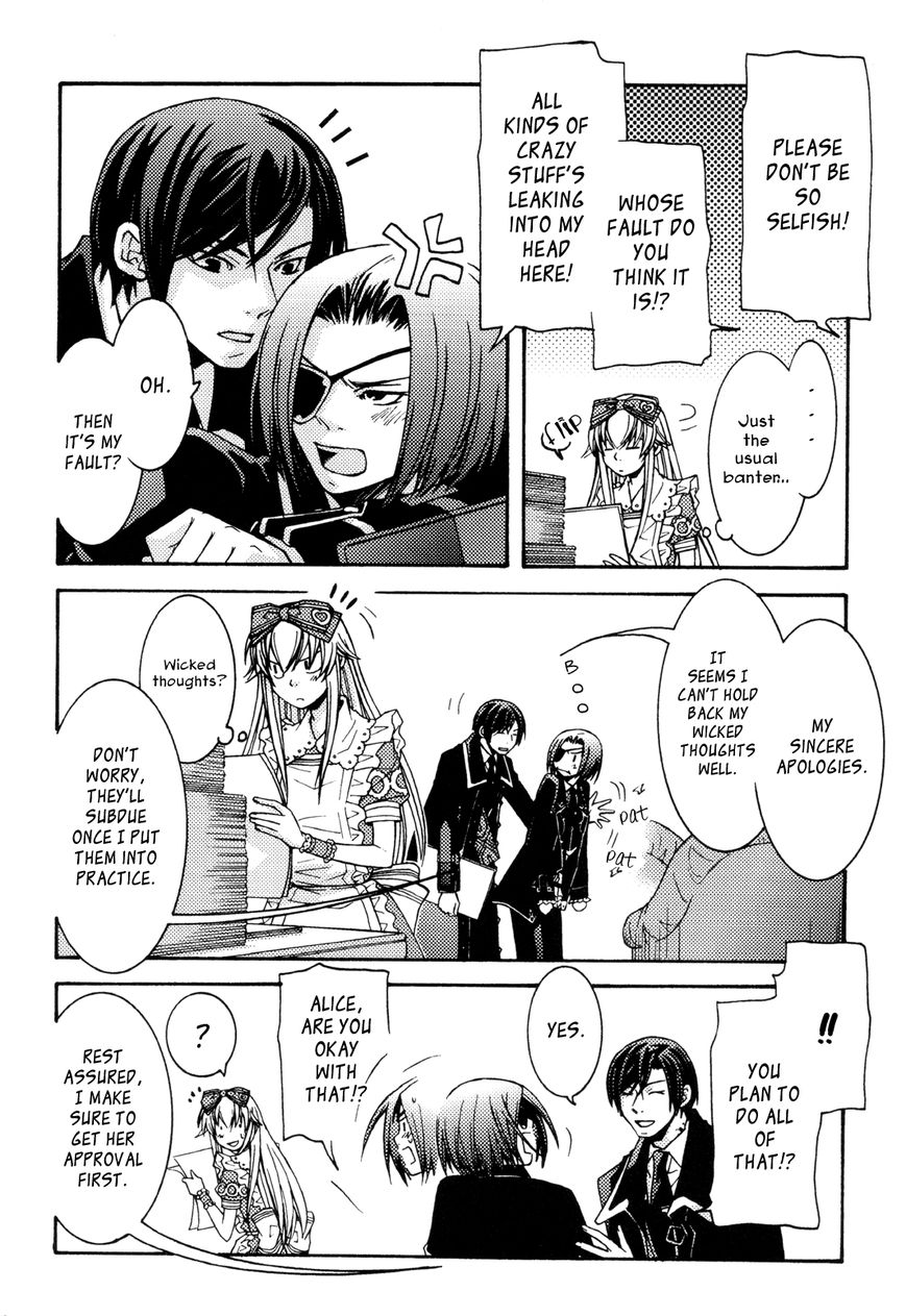 Clover no Kuni no Alice - Kuroi Tokage to Nigai Aji Chapter 12.5 page 3 - Chapter 12.5