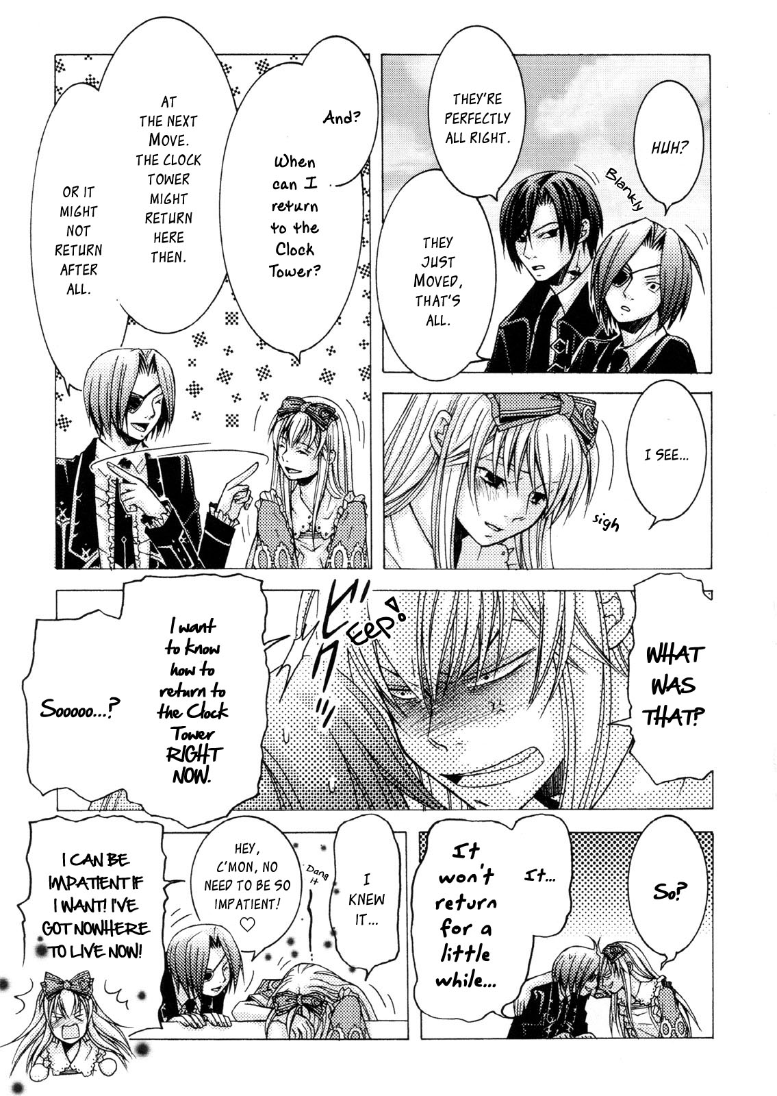 Clover no Kuni no Alice - Kuroi Tokage to Nigai Aji Chapter 2 page 10 - Chapter 2