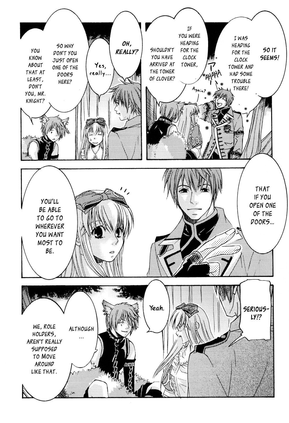 Clover no Kuni no Alice - Kuroi Tokage to Nigai Aji Chapter 2 page 19 - Chapter 2