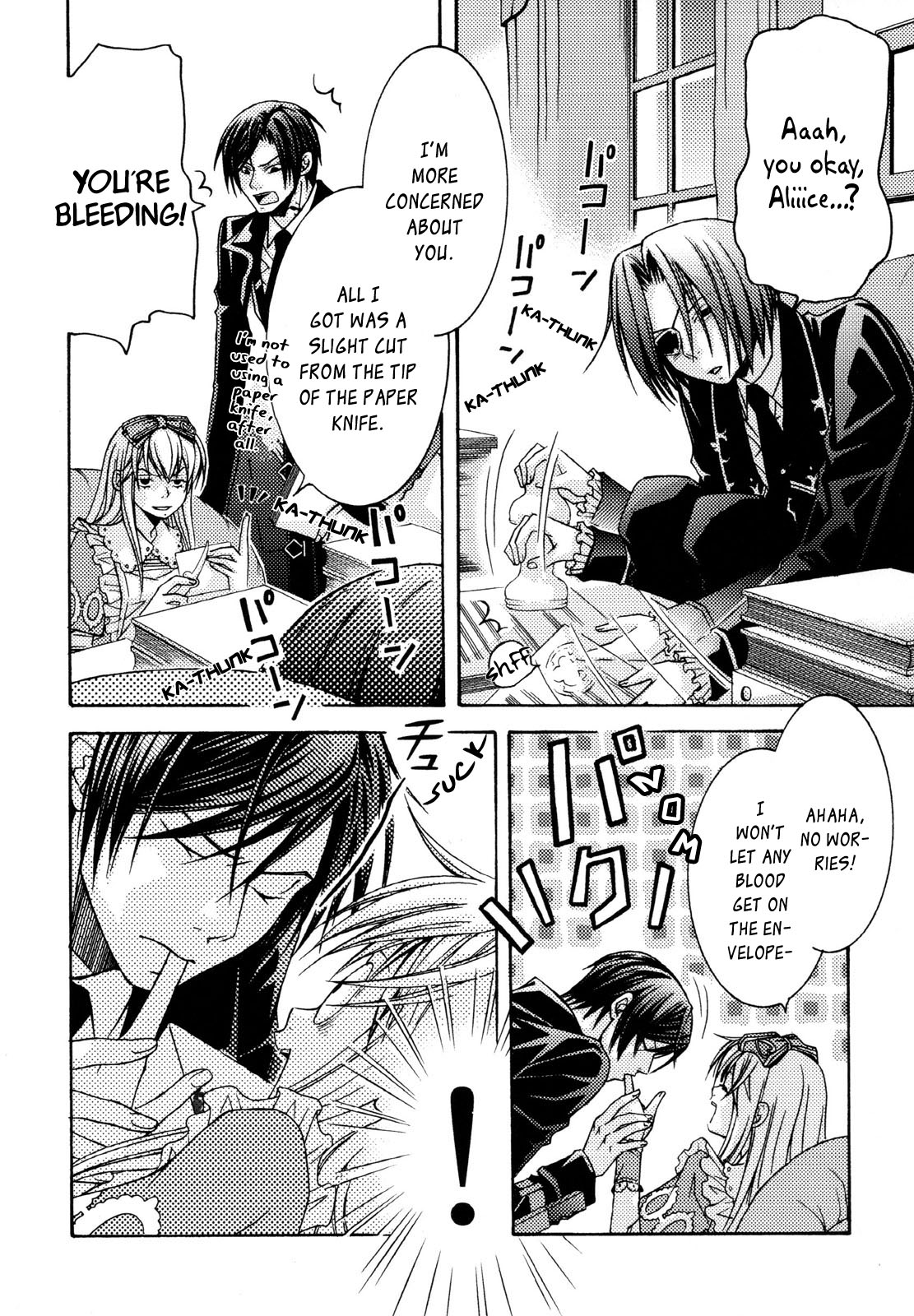 Clover no Kuni no Alice - Kuroi Tokage to Nigai Aji Chapter 2 page 5 - Chapter 2