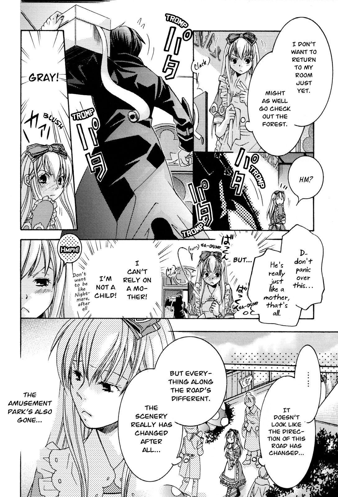 Clover no Kuni no Alice - Kuroi Tokage to Nigai Aji Chapter 2 page 7 - Chapter 2