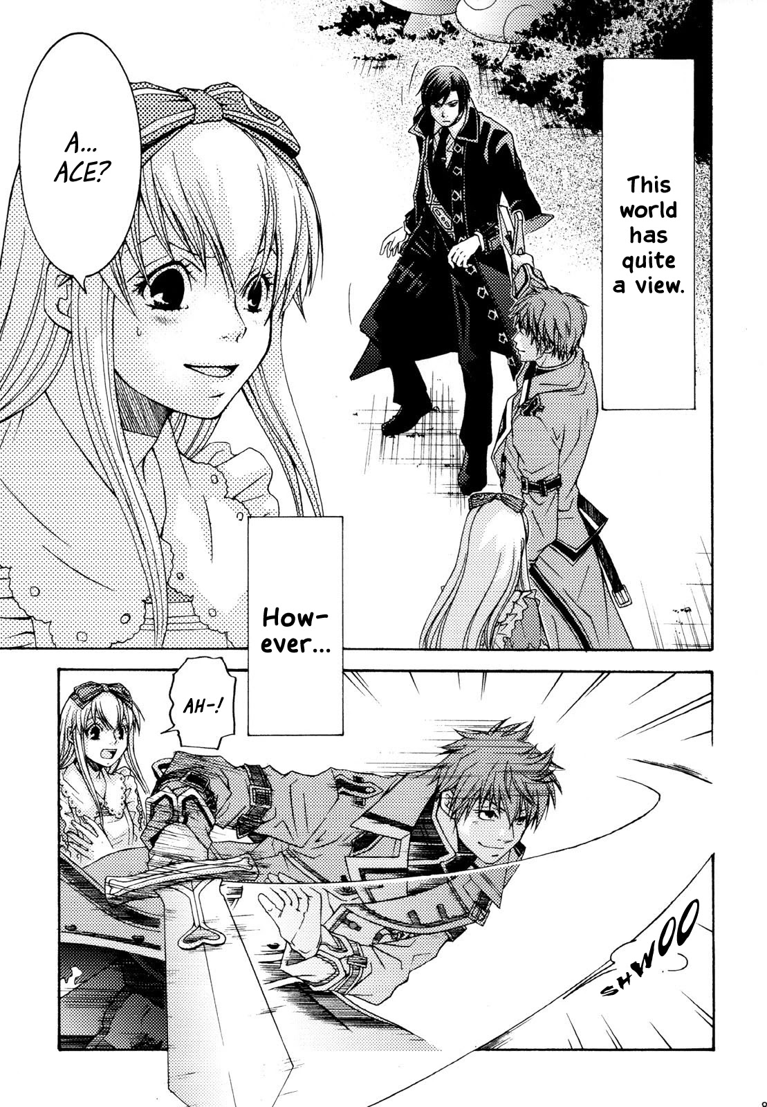Clover no Kuni no Alice - Kuroi Tokage to Nigai Aji Chapter 3 page 1 - Chapter 3