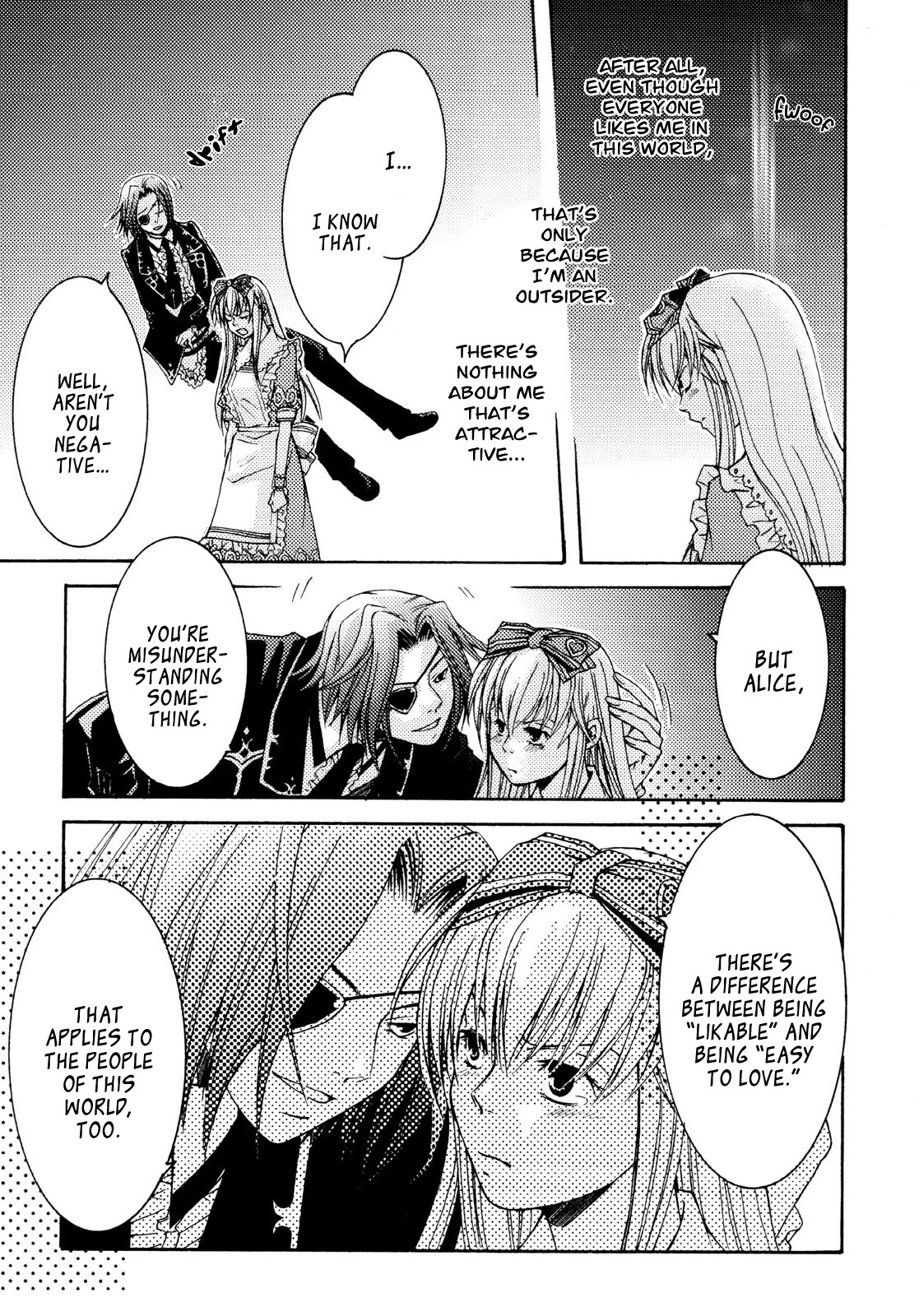 Clover no Kuni no Alice - Kuroi Tokage to Nigai Aji Chapter 3 page 17 - Chapter 3