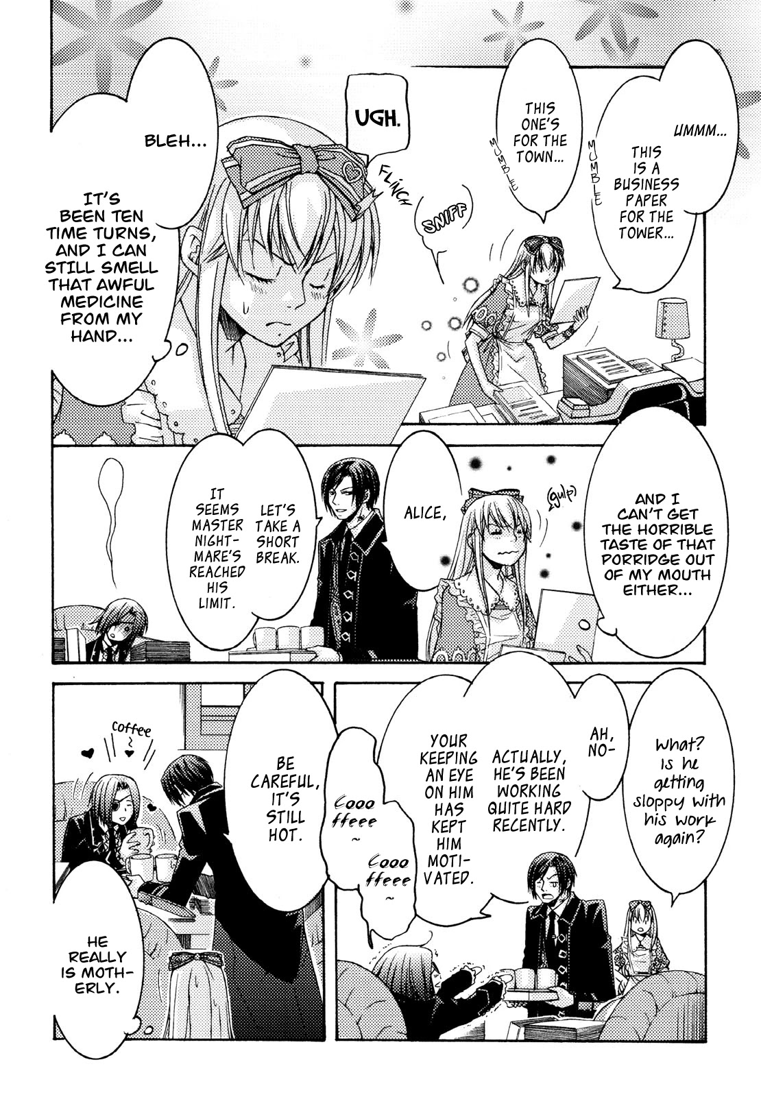 Clover no Kuni no Alice - Kuroi Tokage to Nigai Aji Chapter 3 page 20 - Chapter 3