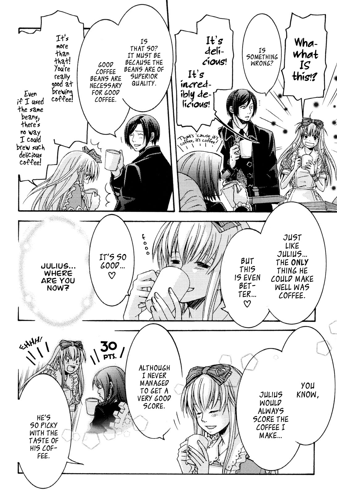 Clover no Kuni no Alice - Kuroi Tokage to Nigai Aji Chapter 3 page 22 - Chapter 3