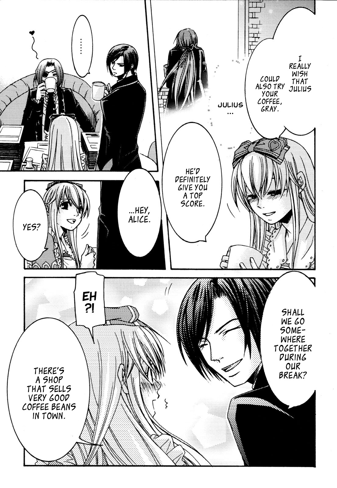Clover no Kuni no Alice - Kuroi Tokage to Nigai Aji Chapter 3 page 23 - Chapter 3