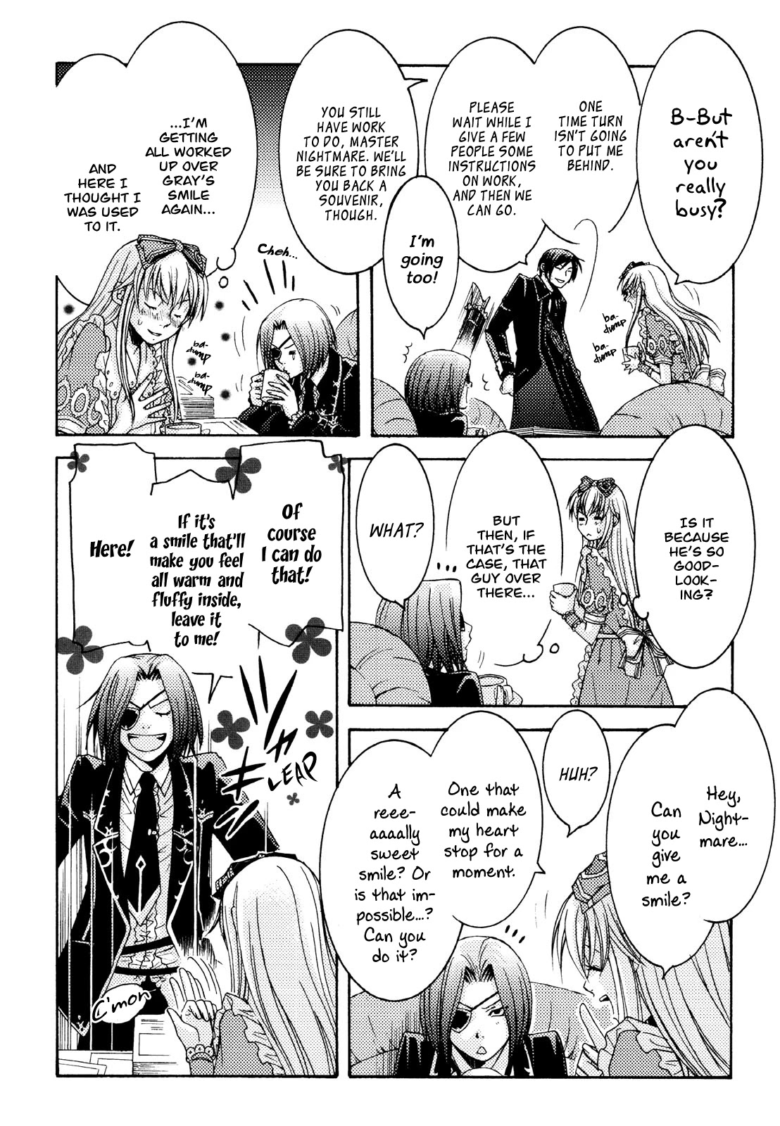 Clover no Kuni no Alice - Kuroi Tokage to Nigai Aji Chapter 3 page 24 - Chapter 3