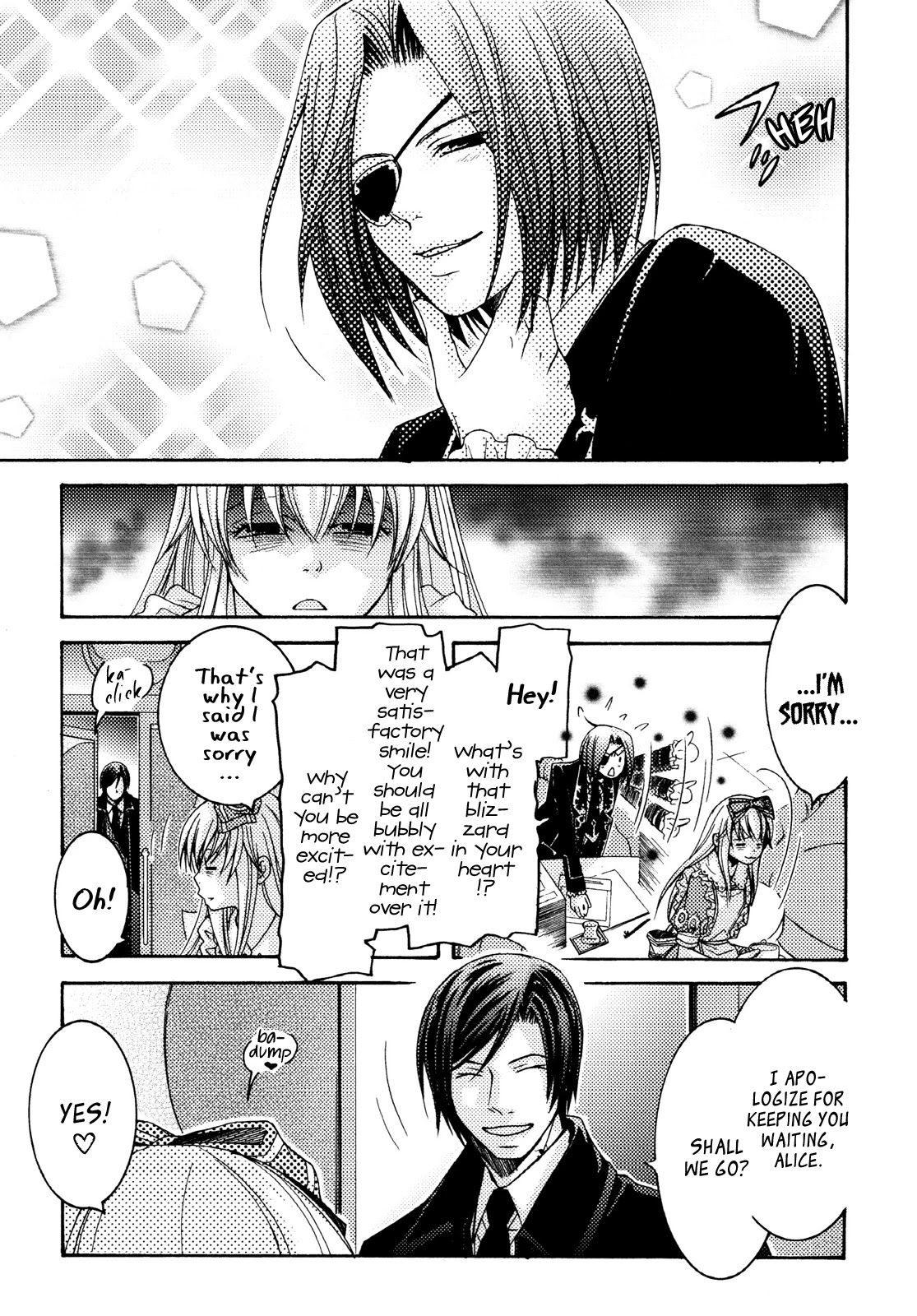 Clover no Kuni no Alice - Kuroi Tokage to Nigai Aji Chapter 3 page 25 - Chapter 3