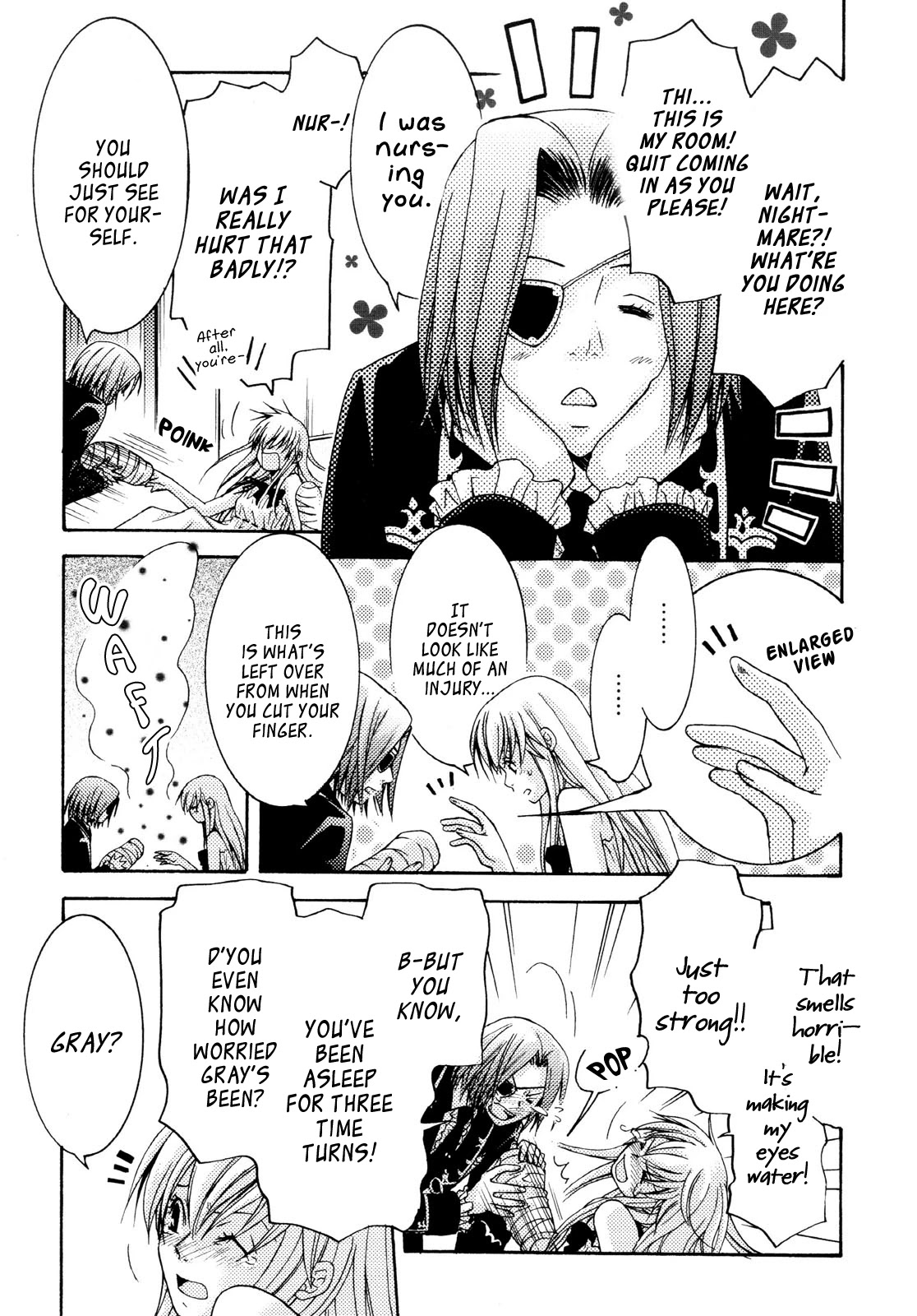Clover no Kuni no Alice - Kuroi Tokage to Nigai Aji Chapter 3 page 5 - Chapter 3
